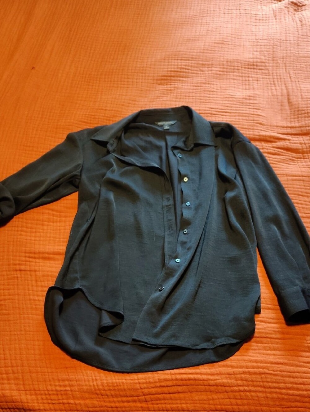 Banana Republic Women's Black Lightweight Shirt